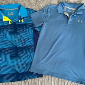 2 Under Armour boy’s shirts. Youth Large